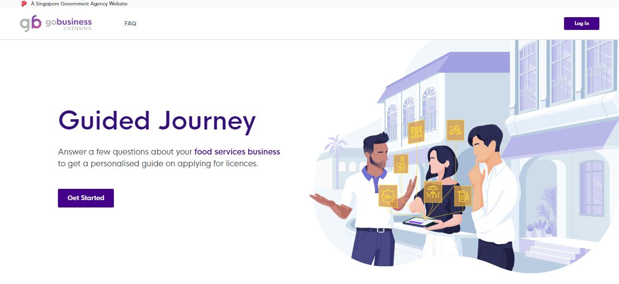GoBusiness FoodServices Guided Journey
